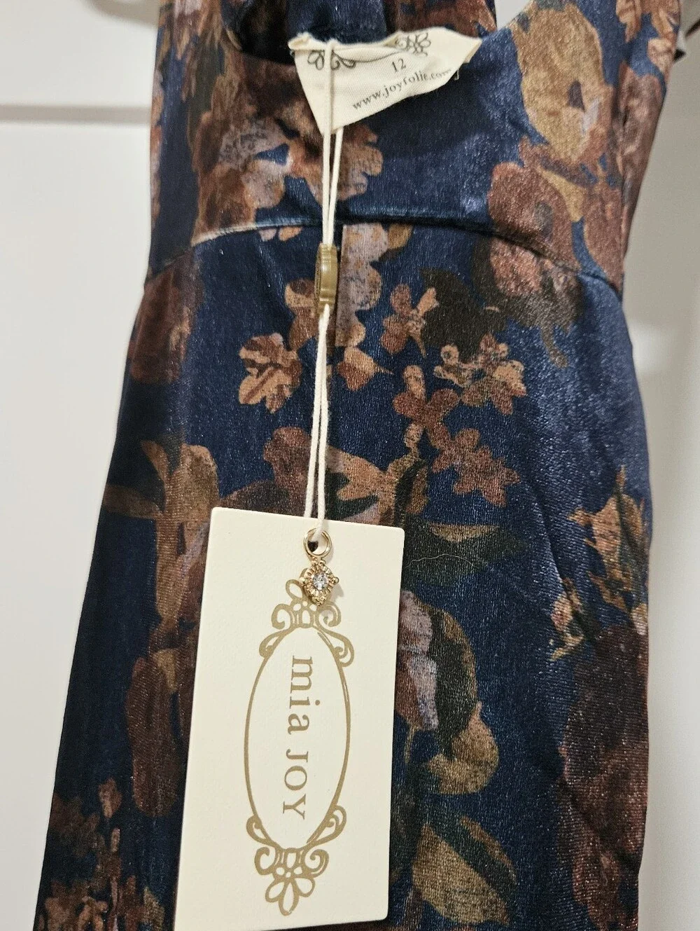 Joyfolie Lupe Overalls in Navy Floral 12